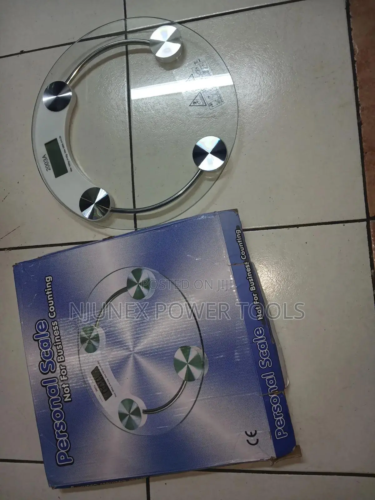 Glass Digital Personal Weighing Scale (Model 2003A)