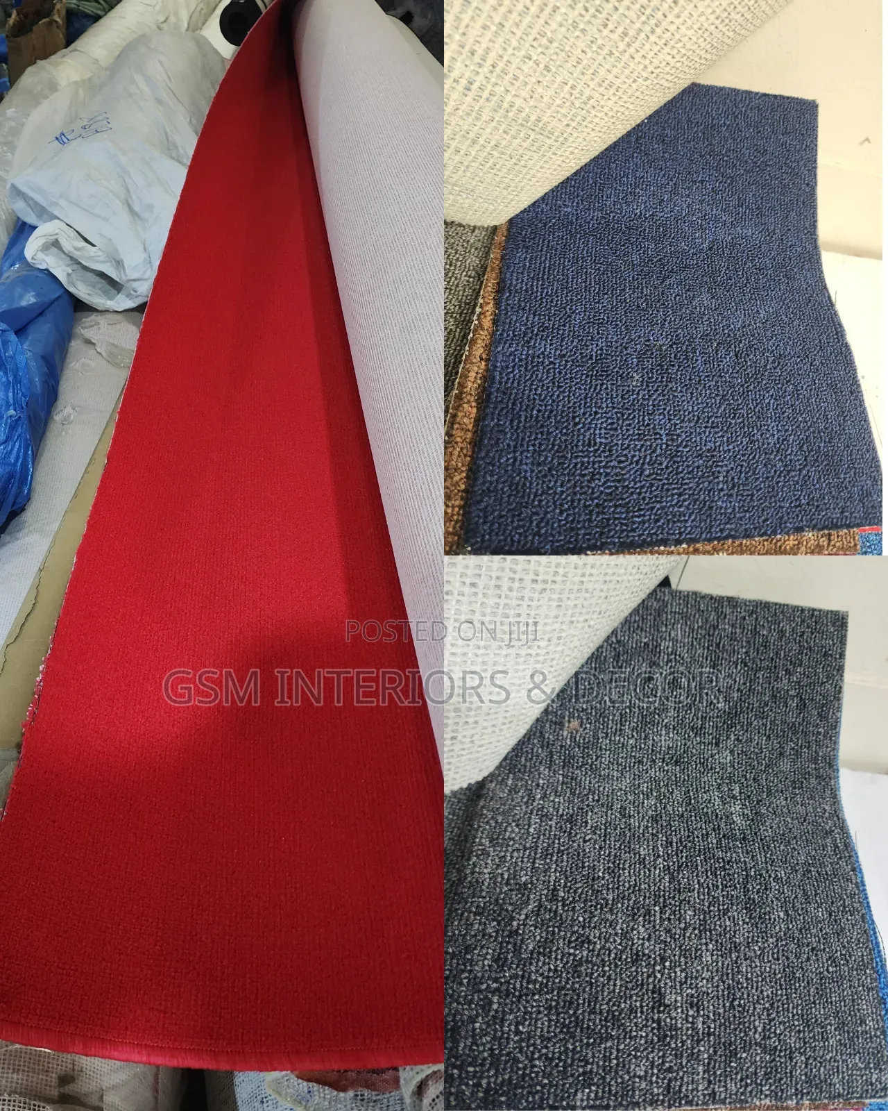 Plain Green Wall to Wall and End to End Carpets
