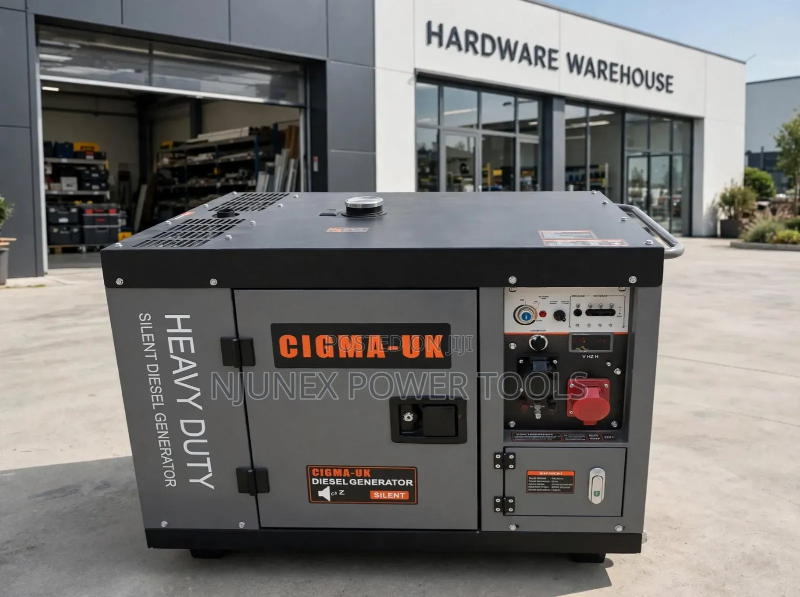 Cigma-Uk Heavy Duty Silent Diesel Generator