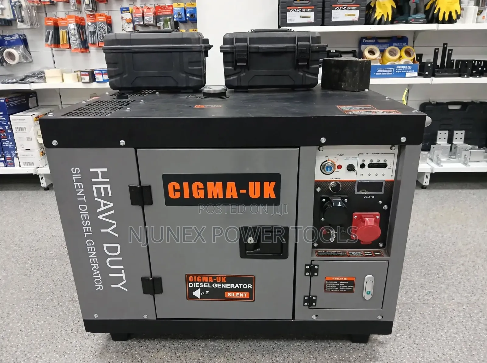 Cigma-Uk Heavy Duty Silent Diesel Generator