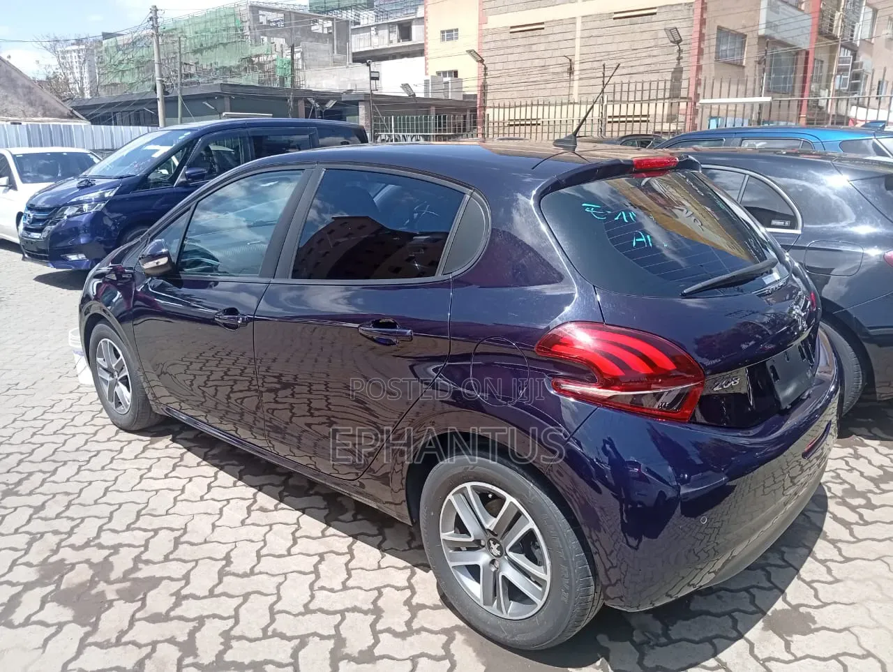 Peugeot 208 2019 Blue
