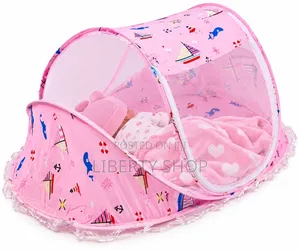Flowered Kids Sleeping Nest/Mosquito Baby Nest