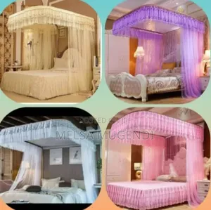 Mosquito Net With 2 Stands – 4×6, 5×6 & 6×6