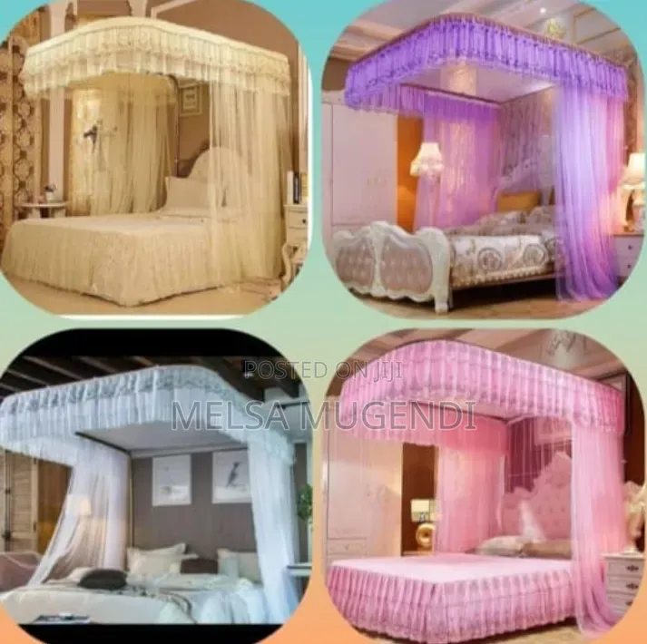 Mosquito Net With 2 Stands – 4×6, 5×6 & 6×6
