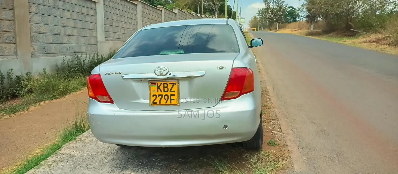 Toyota Axio 1.5 G 2WD 2007 Silver
