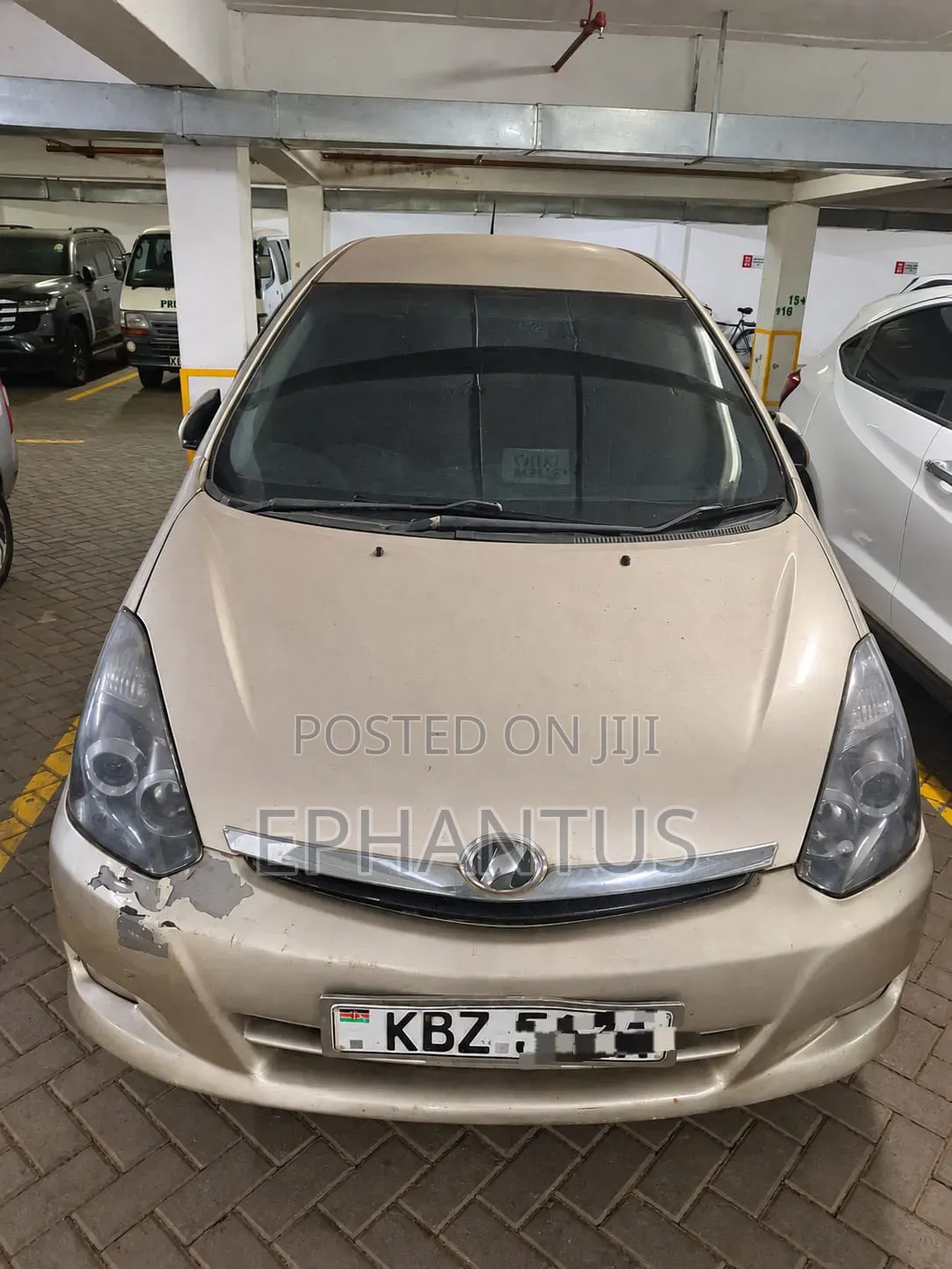Toyota Wish 2007 Gold