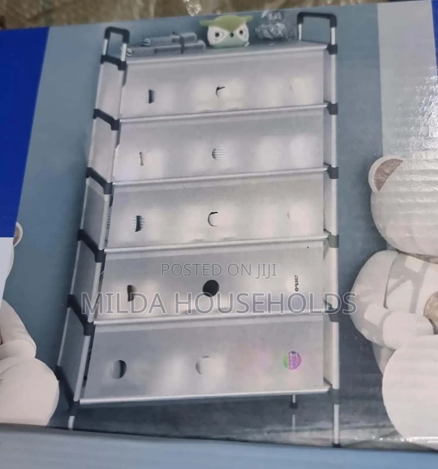 6 Layer Dust Proof Covers Shoe Rack