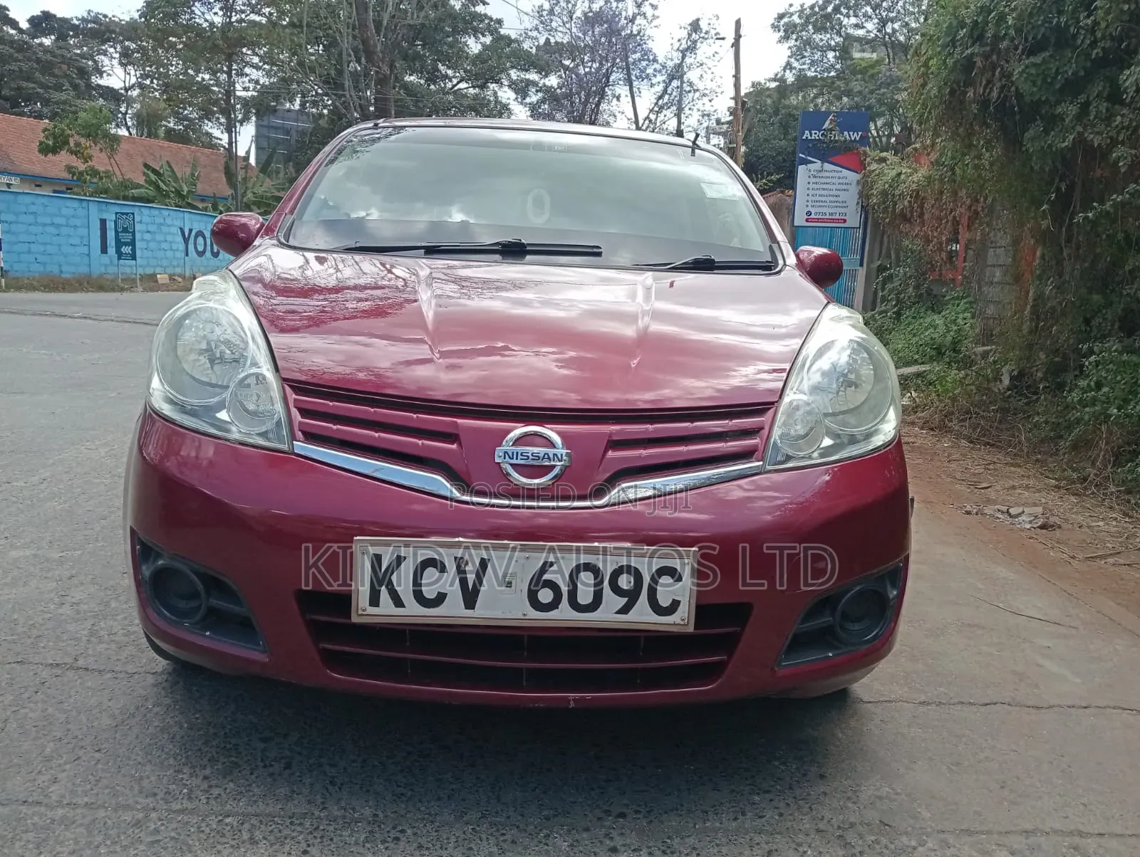 Nissan Note 1.4 2012 Red