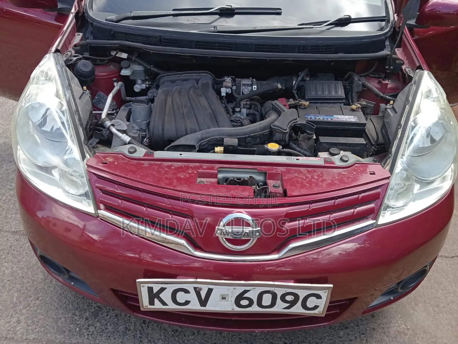 Nissan Note 1.4 2012 Red