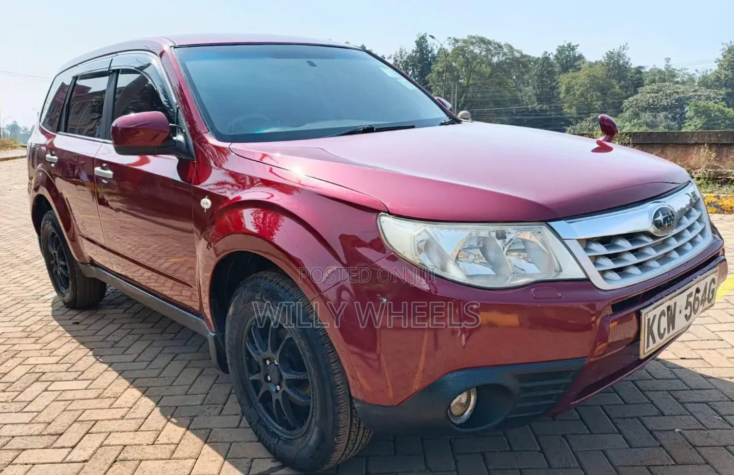 Subaru Forester 2012 Red