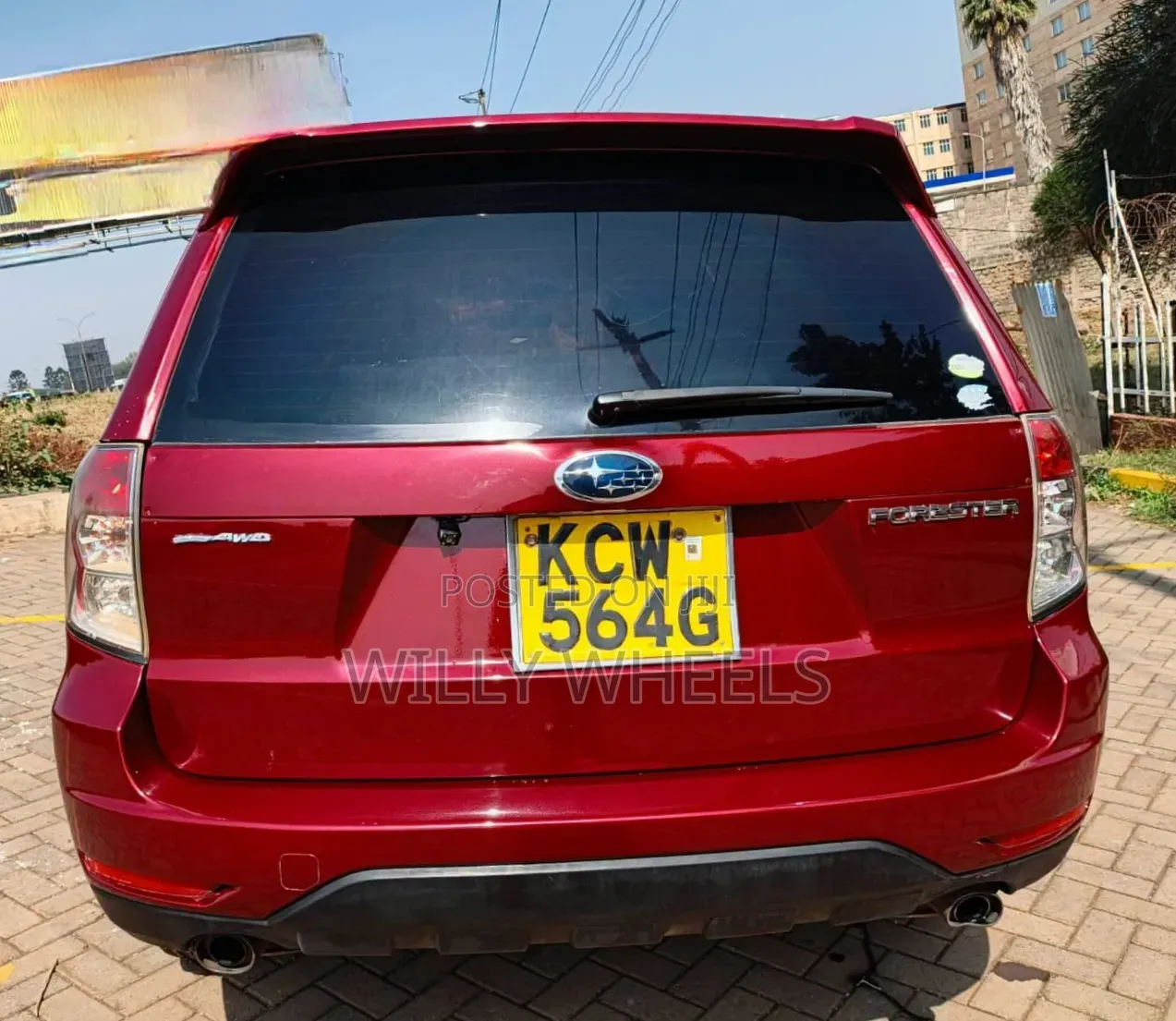 Subaru Forester 2012 Red