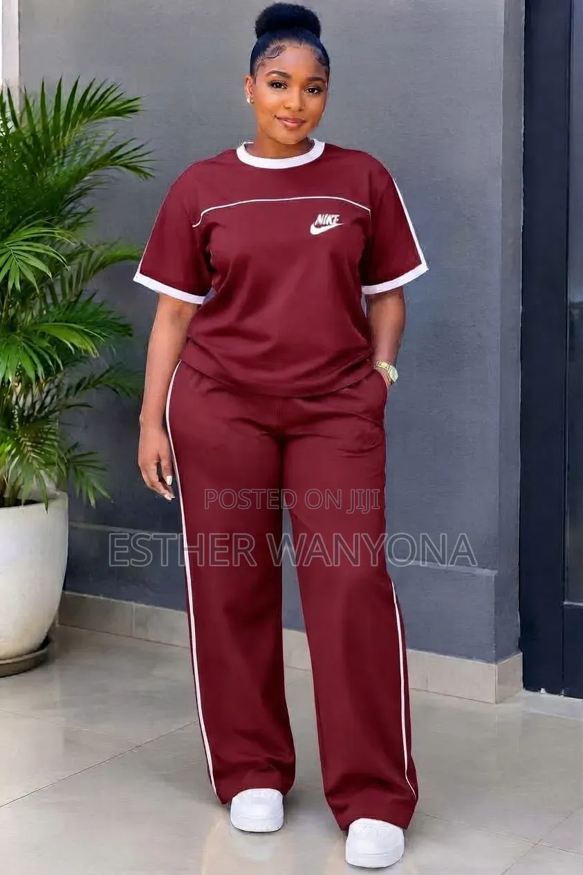Casual Two Piece Athleisure Set