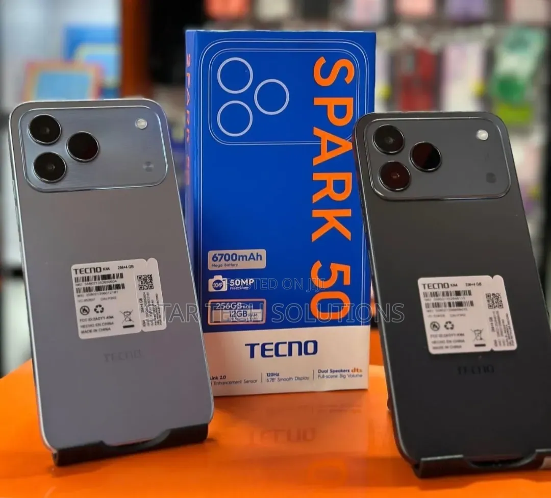 New Tecno Spark 50 128 GB Black