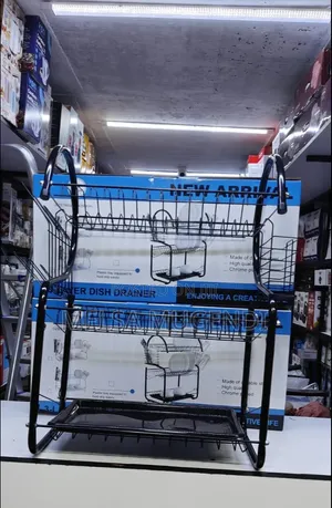 Multi-Level 3 Tier Dish Rack – Space Saver