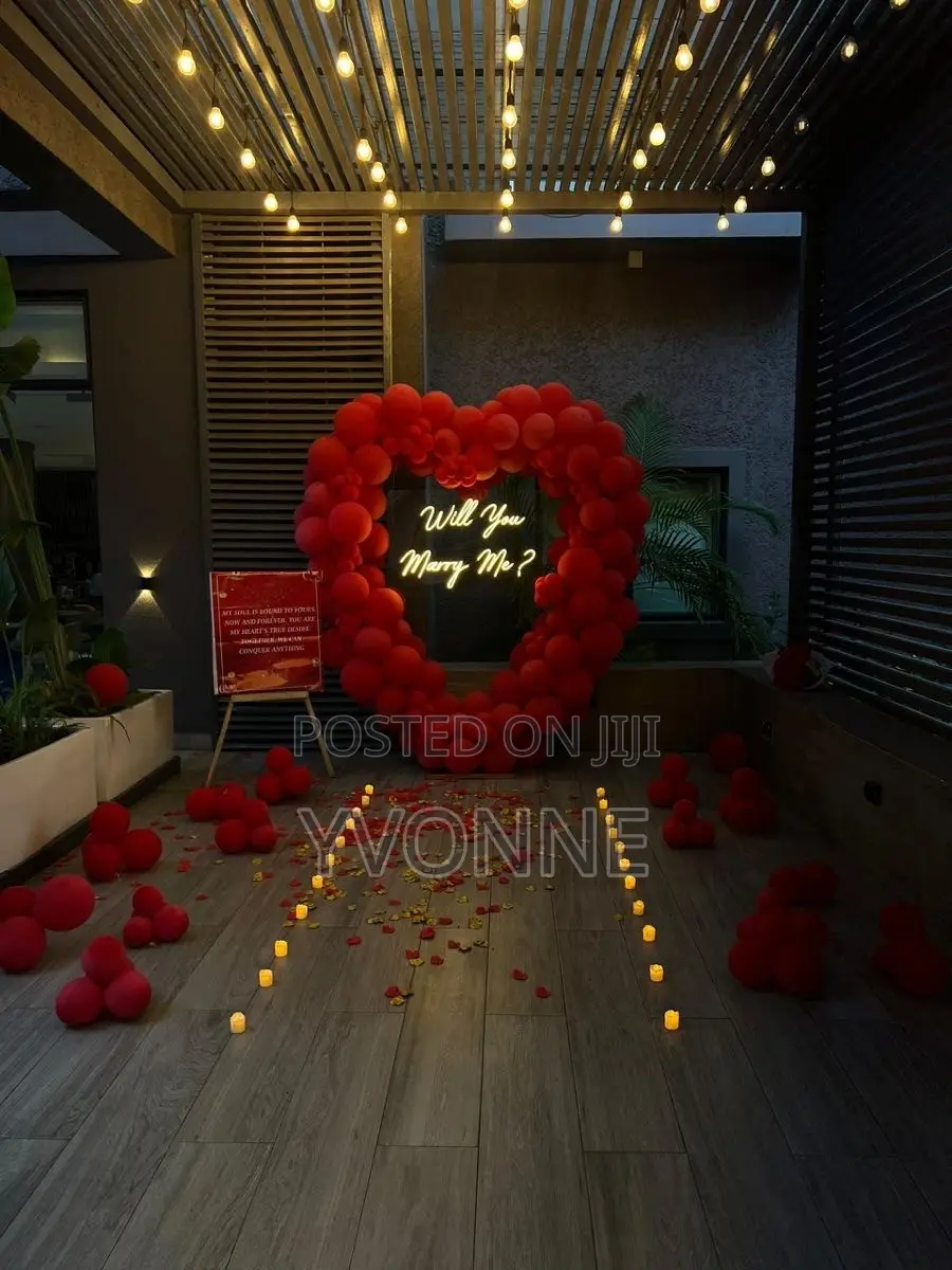 Wedding Proposal Decorations