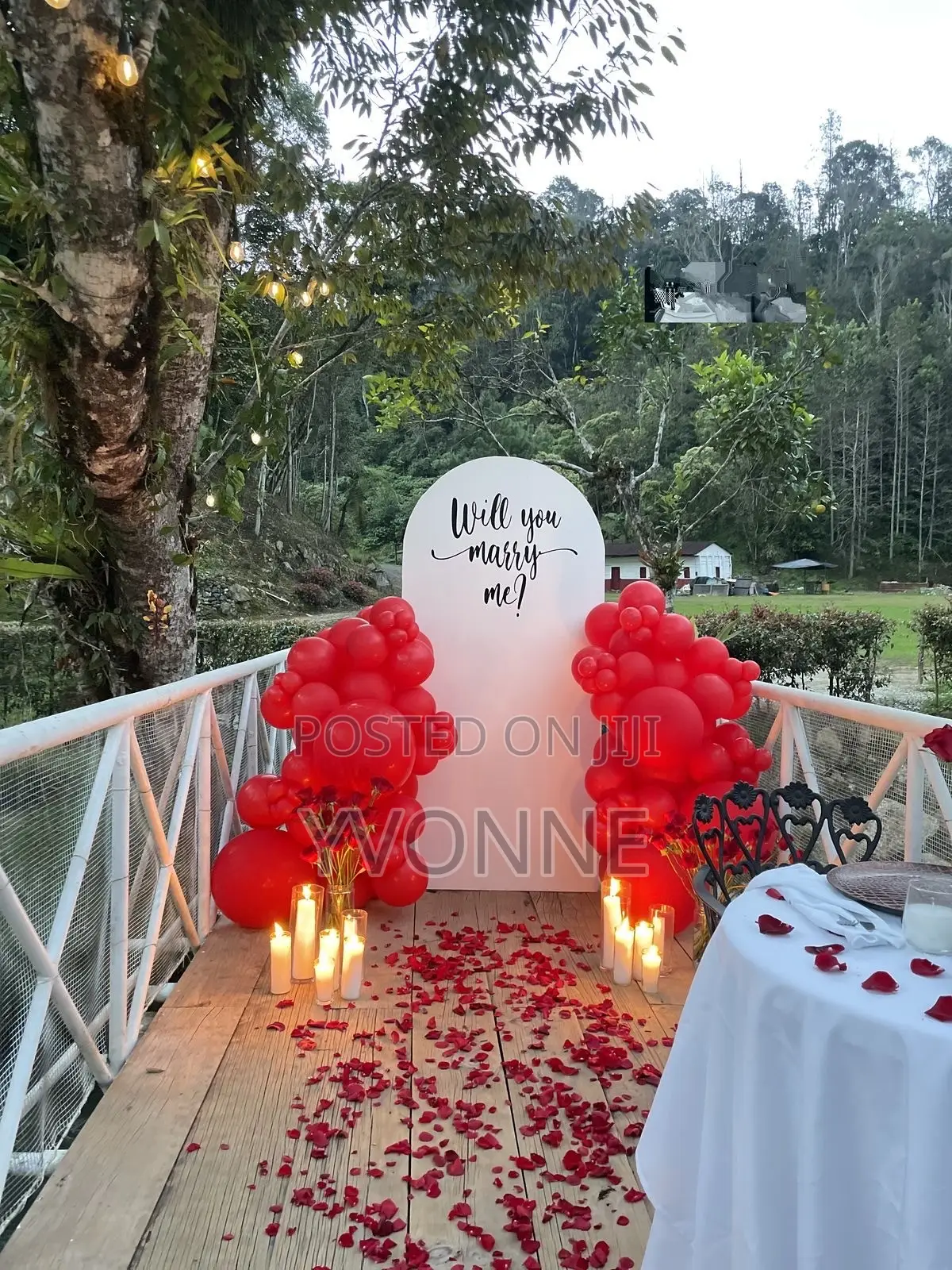 Wedding Proposal Decorations