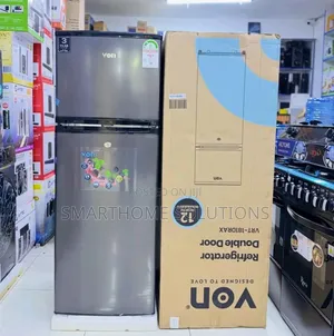 Von Double Door Fridge 181Litres Direct Cool