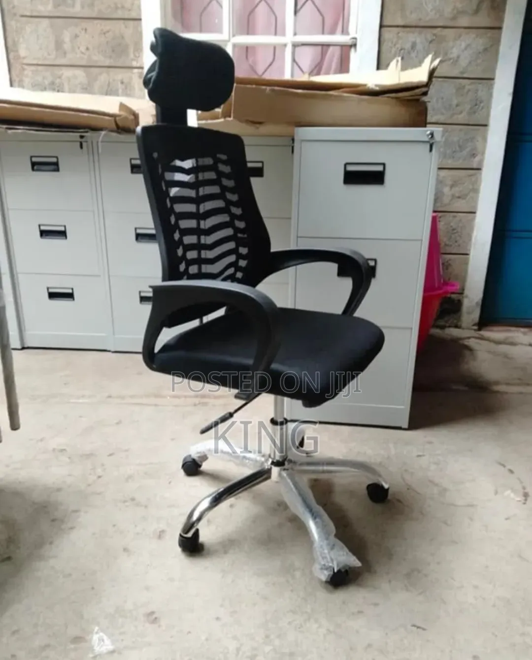 Office Chair Ergonomic Mesh Back Adjustable Swivel Office Chair
