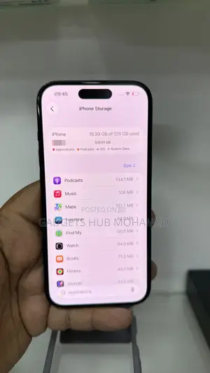 Apple iPhone 15 128 GB Black