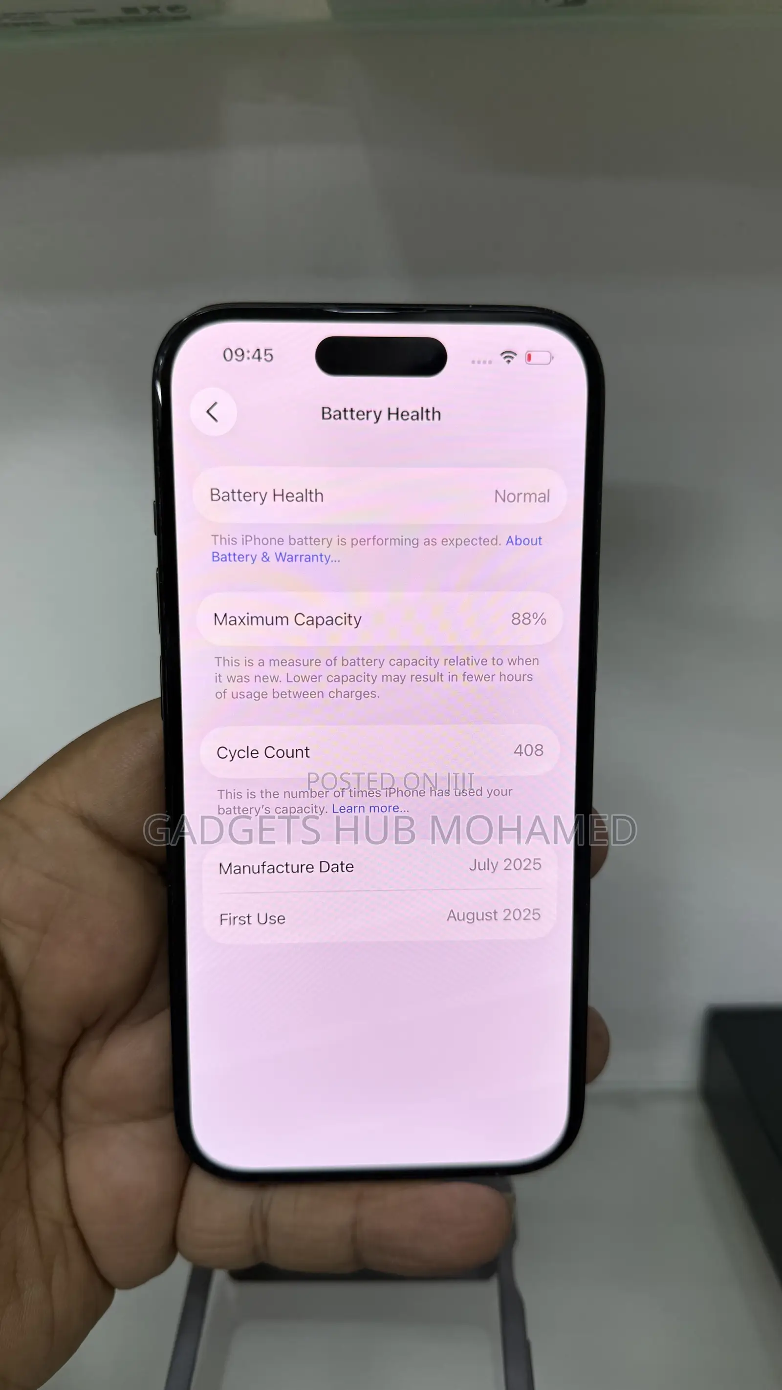 Apple iPhone 15 128 GB Black