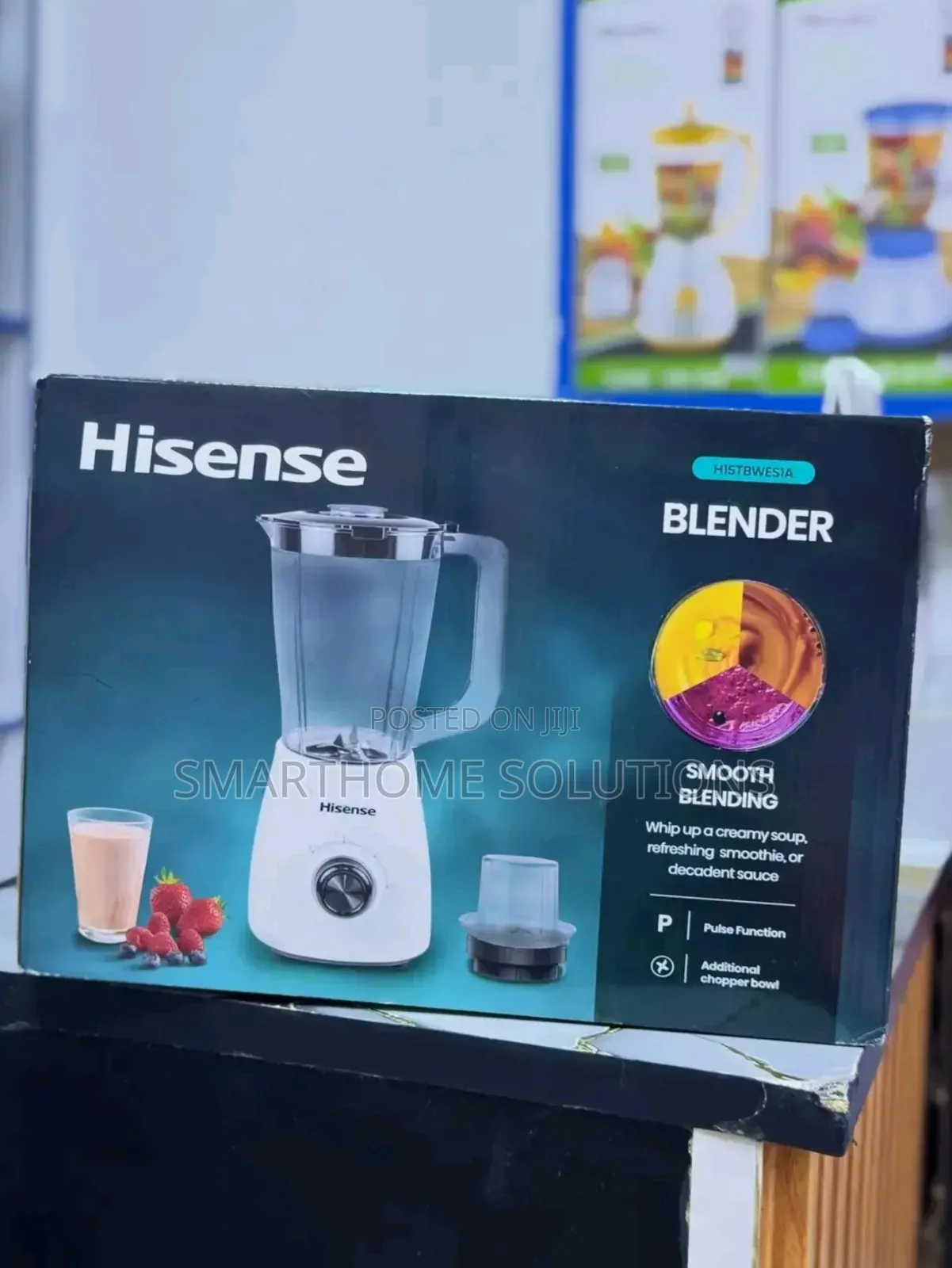 Hisense 2 in 1 Blender White Available