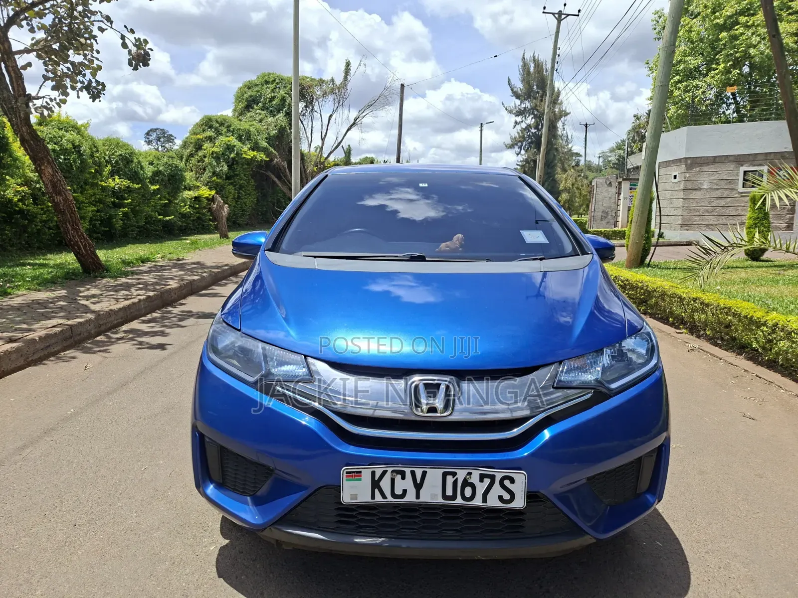 Honda Fit 2015 Blue