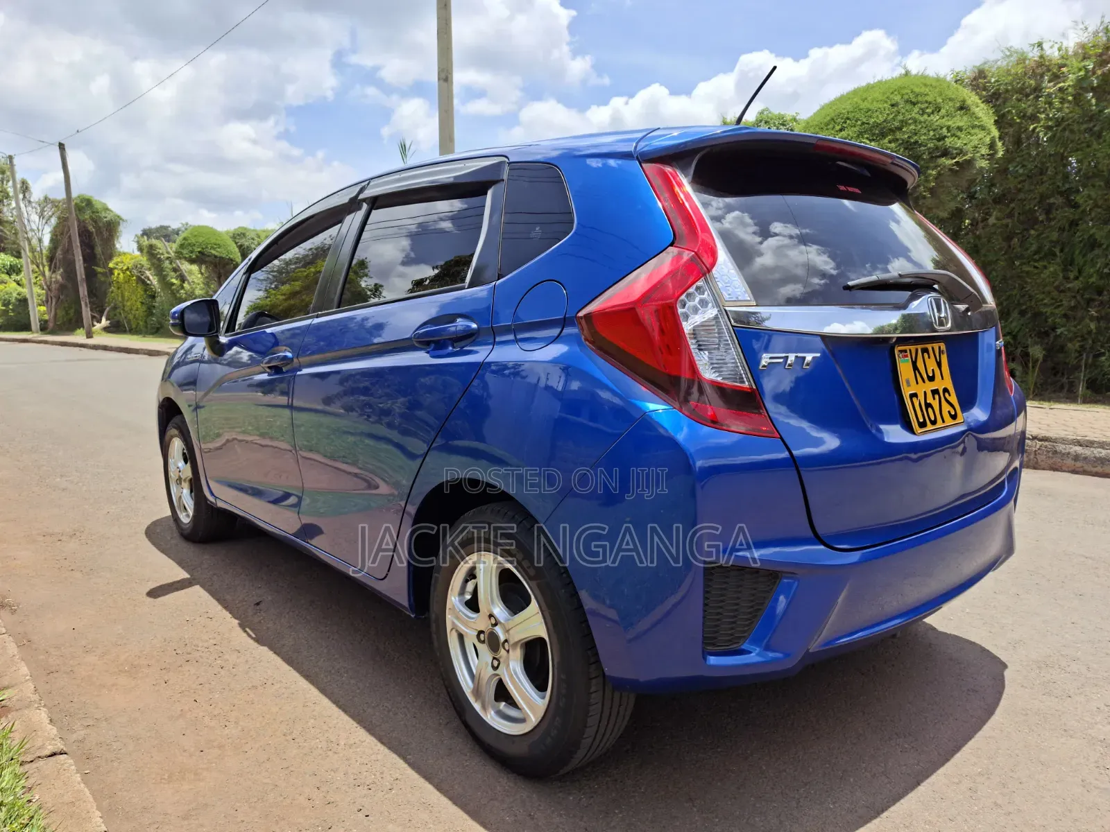 Honda Fit 2015 Blue