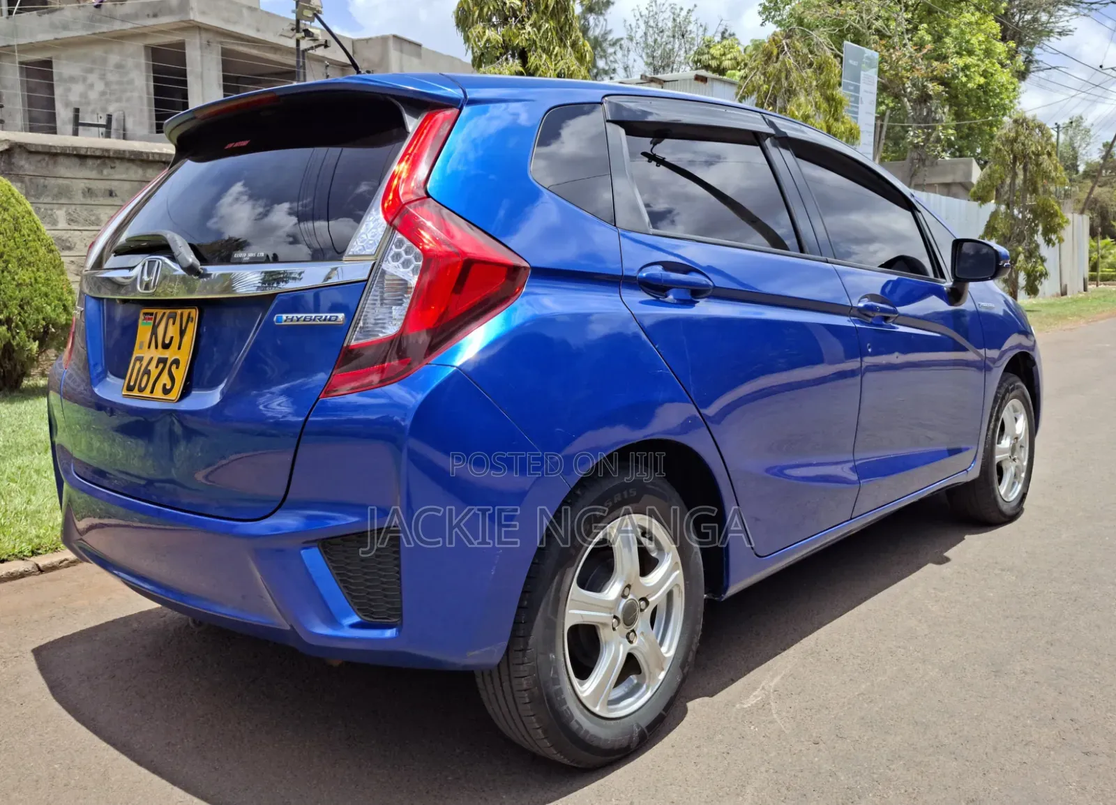 Honda Fit 2015 Blue