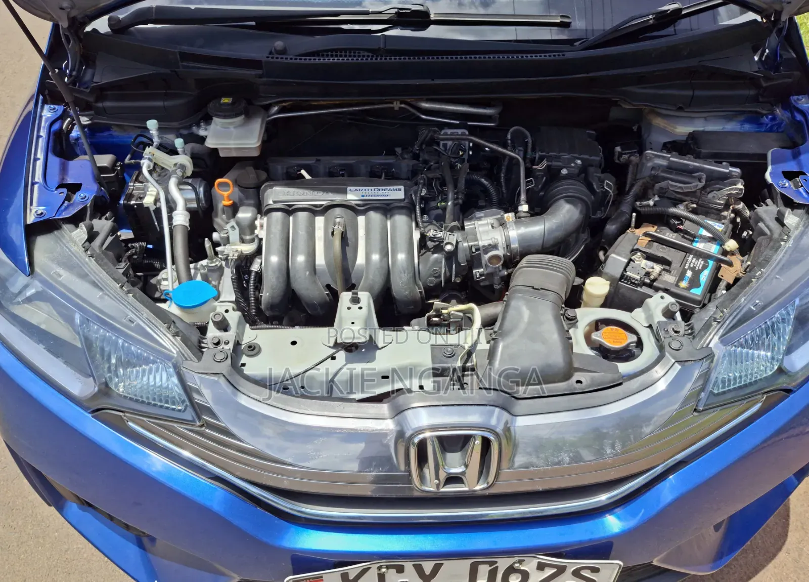 Honda Fit 2015 Blue