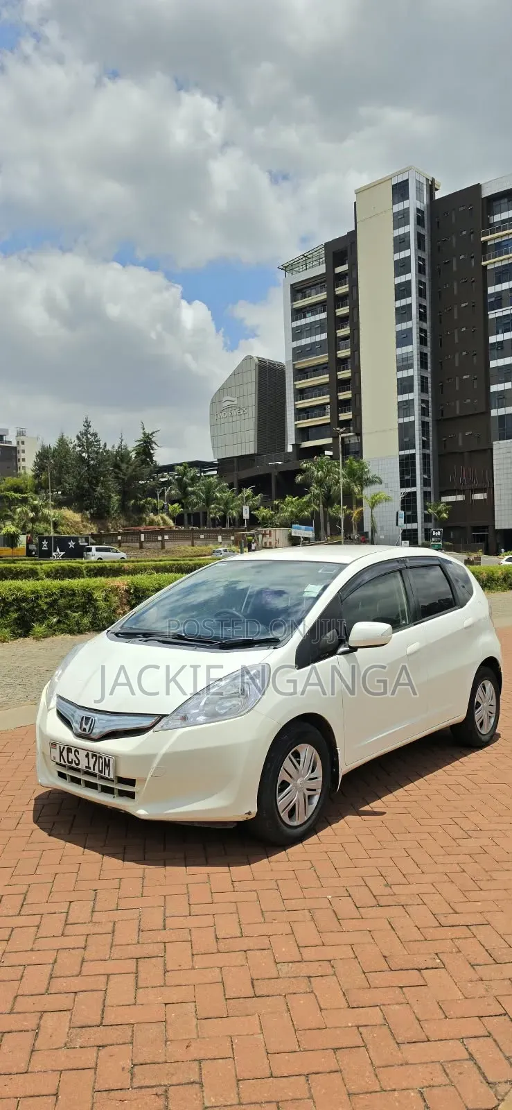 Honda Fit 2012 White