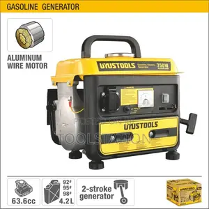 Gasoline Generator Portable 750w High Quality Uyus Tools GEG570