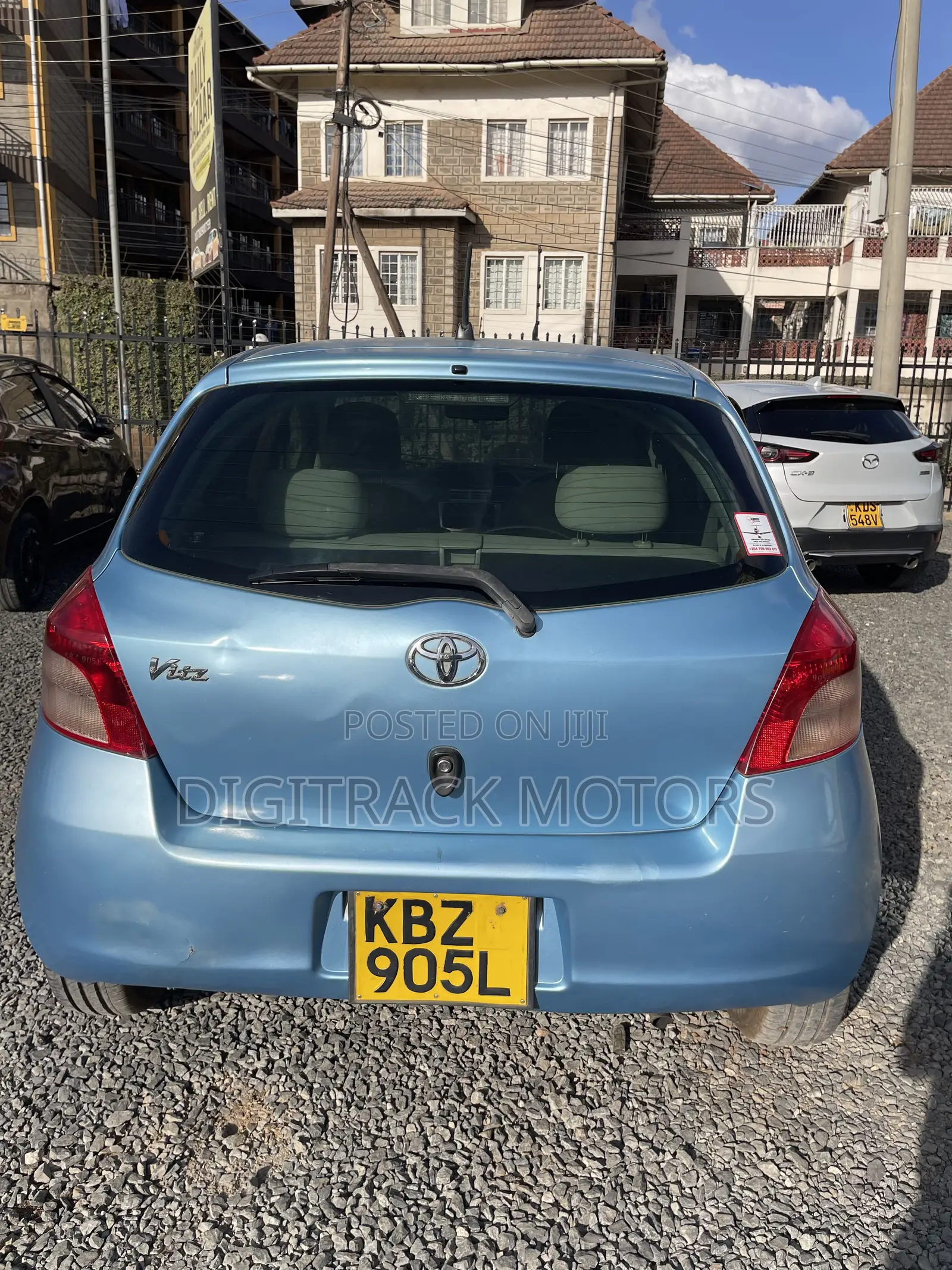Toyota Vitz 1.0 FWD 5dr 2007 Blue