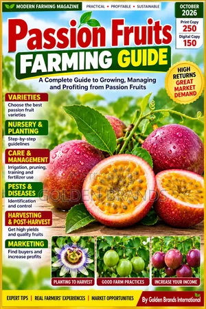 Passion Fruits Farming Guide Magazine–Learn, Grow & Profit