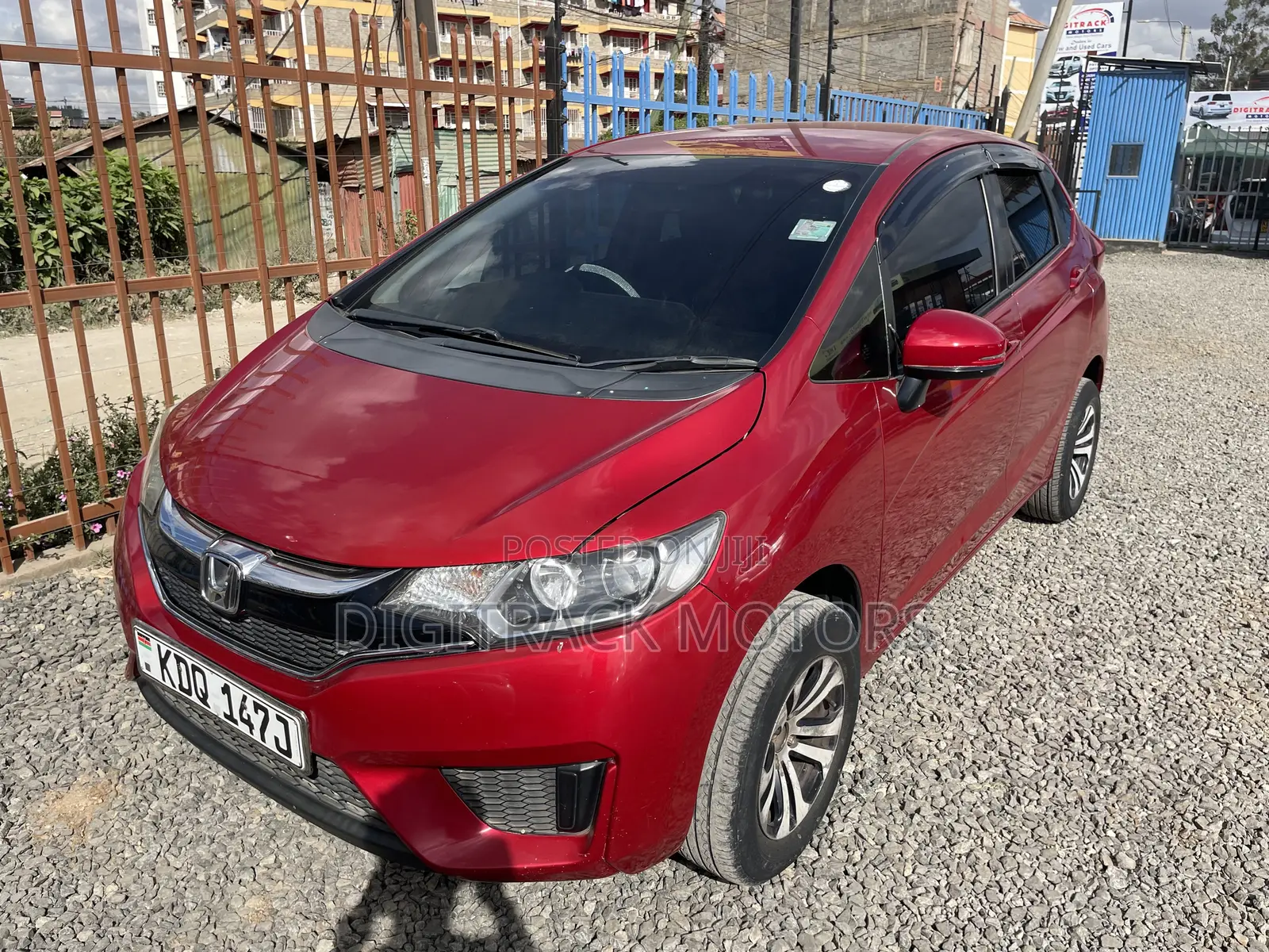 Honda Fit 2017 Red