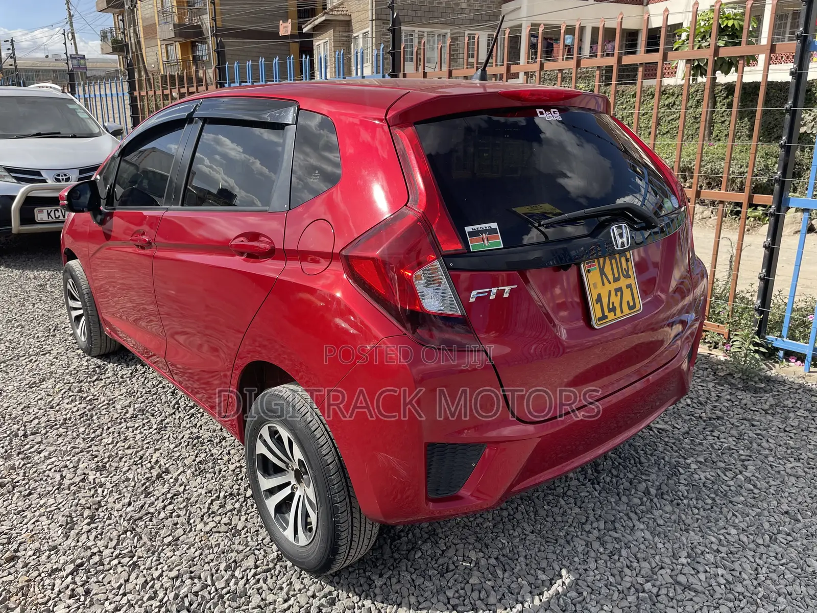 Honda Fit 2017 Red