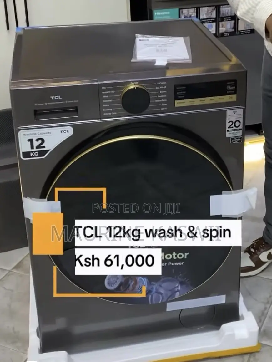 TCL 12 Kg Washer C312flg