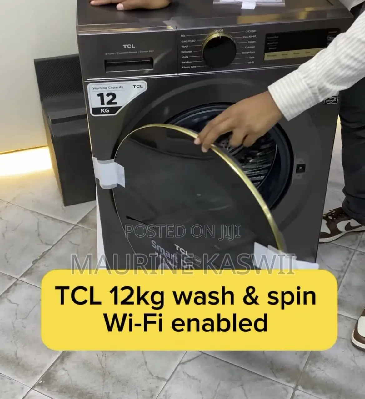 TCL 12 Kg Washer C312flg