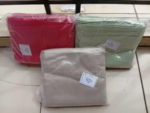 A Pair of Cotton Bedsheet and Pillowcase