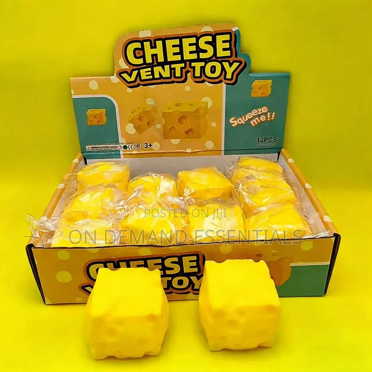 Cheese Squishy Toy