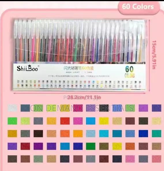 Glitter Gel Pens 60 PC Pack - main view