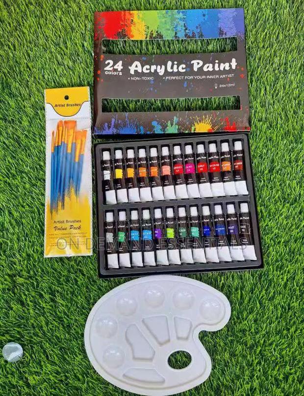 Acrylic Paint Set 24 PC - thumbnail 2