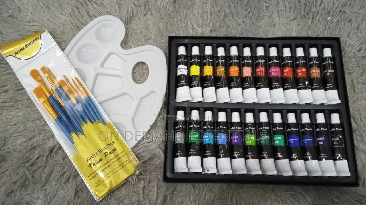 Acrylic Paint Set 24 PC