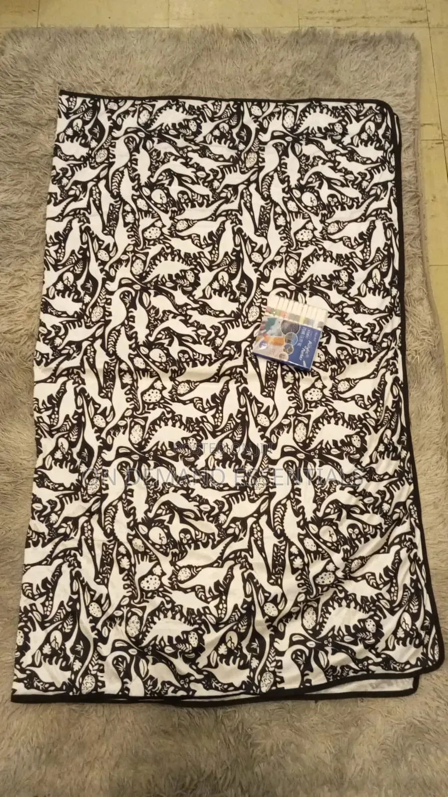 Diy Coloring Blanket With Marker Pens Easy to Clean