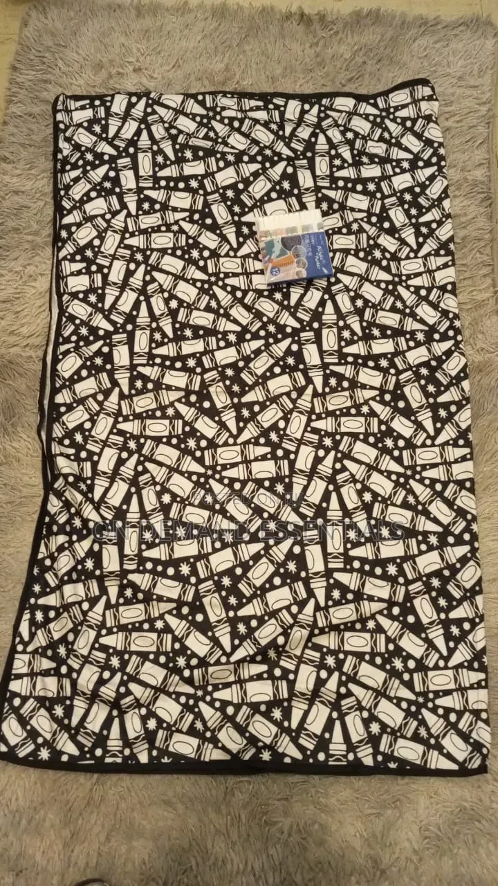 Diy Coloring Blanket With Marker Pens Easy to Clean