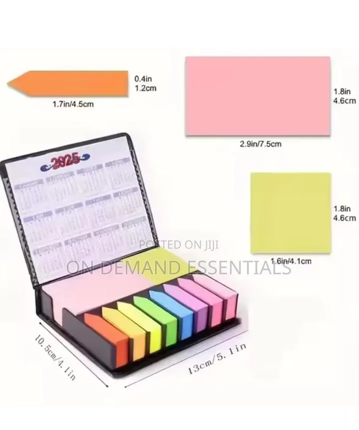 1 Set of Colorful Sticky Notes/Multicolor Sticky Note Set