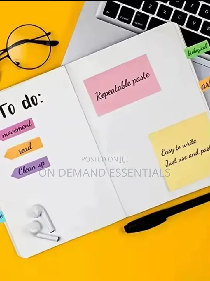 1 Set of Colorful Sticky Notes/Multicolor Sticky Note Set