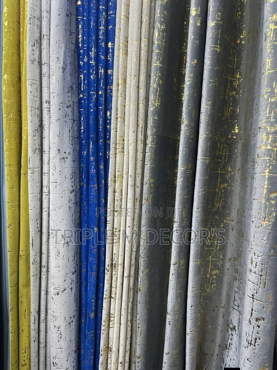 Soft Velvet Curtains Sold Per Meter
