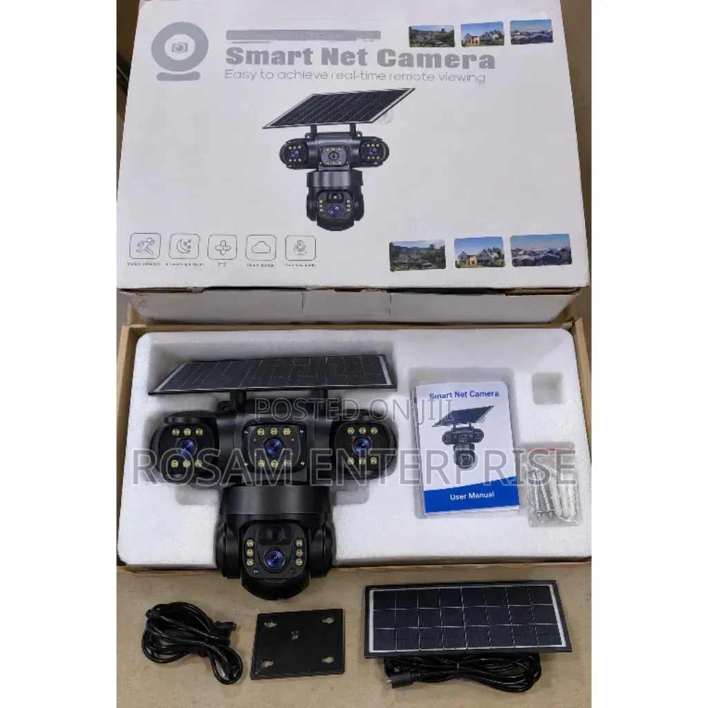 Smart Net CCTV Camera Solar Powered