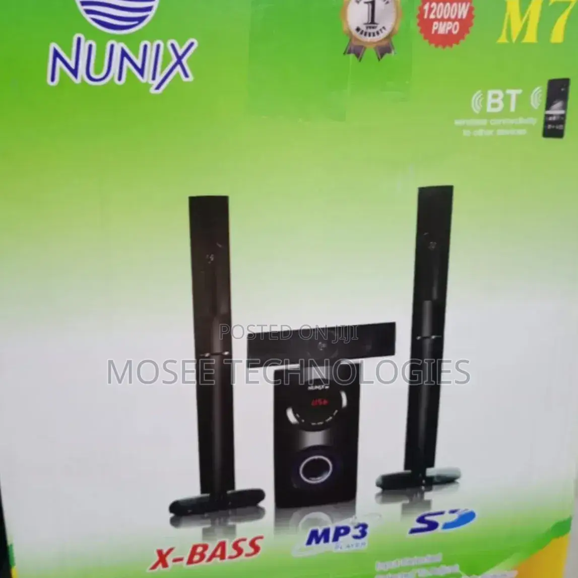 Nunix M7 Mini 3.1 Channel Multimedia Speaker System