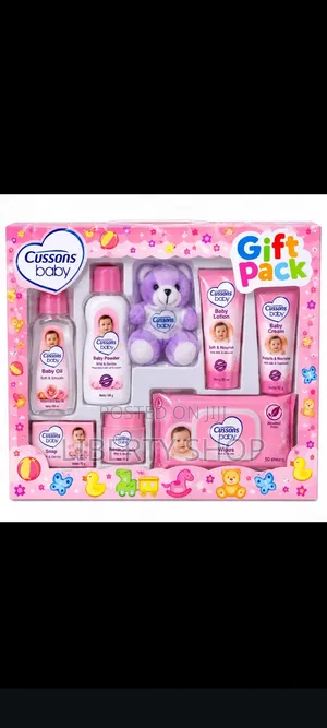 Cussons Baby Care Gift Pack – Baby Bath, Skincare & Grooming Set